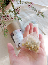 Load image into Gallery viewer, Teabags- Organic Chamomile pyramid teabags
